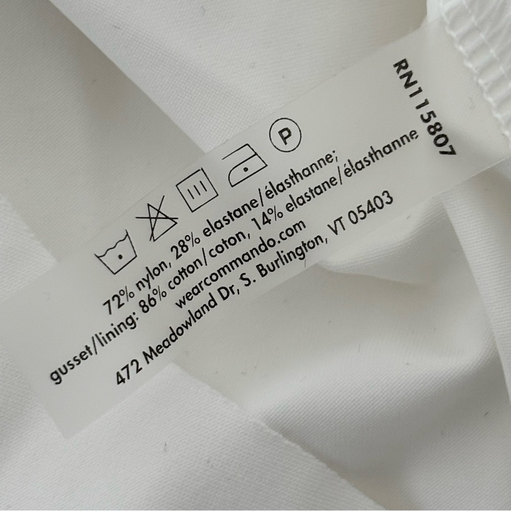 COMMANDO button down bodysuit in white - Picture 7 of 8